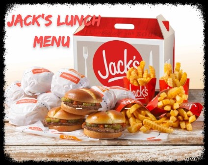 Jack’s Lunch Menu