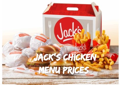 Jack's Chicken Menu Prices 