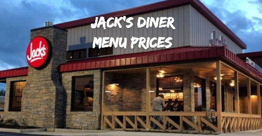 Jack's Diner Menu